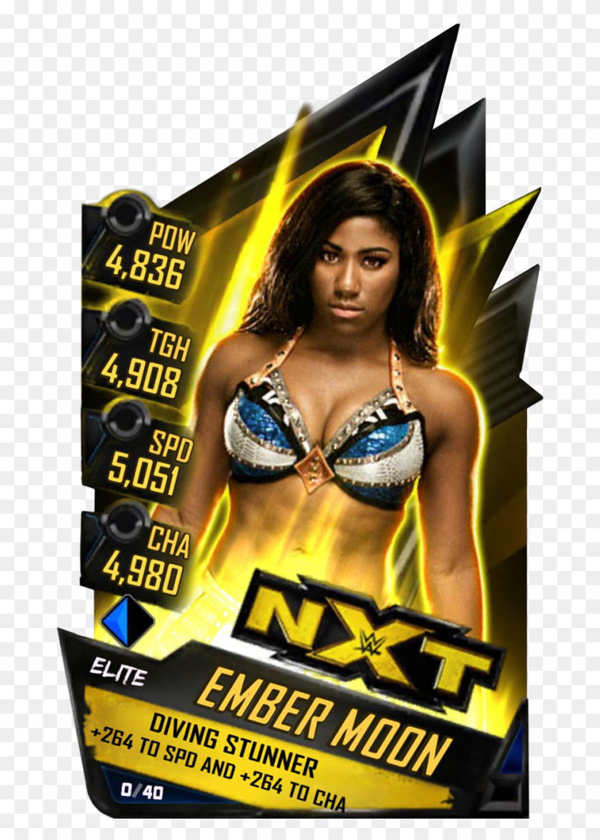 685x1117 Ember Moon, Advertisement, Person, Human HD PNG Download
