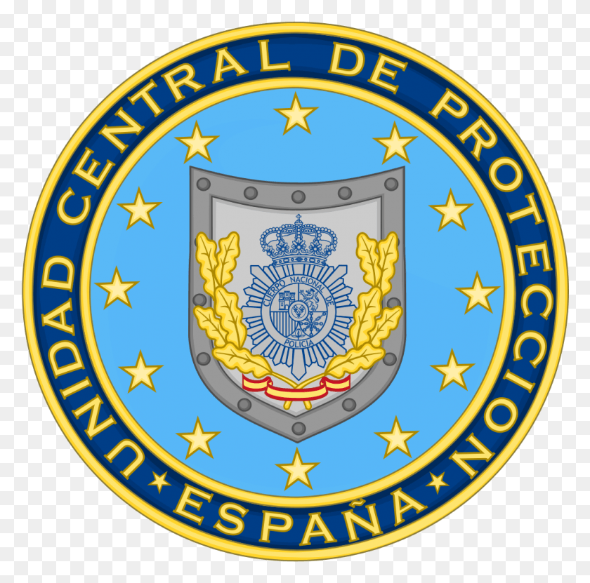 1006x995 Emblem Of The Spanish National Police Central Protection Emblem, Logo, Symbol, Trademark HD PNG Download