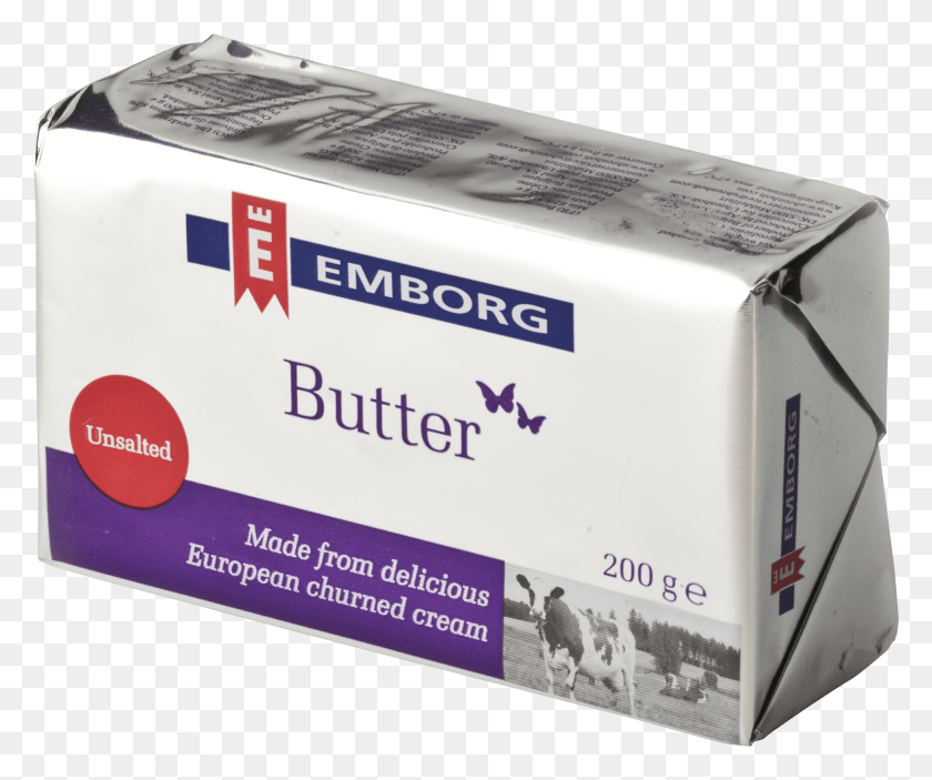 1944x1605 Emborg Butter Emborg Butter Unsalted, Box, First Aid, Rubber Eraser HD PNG Download
