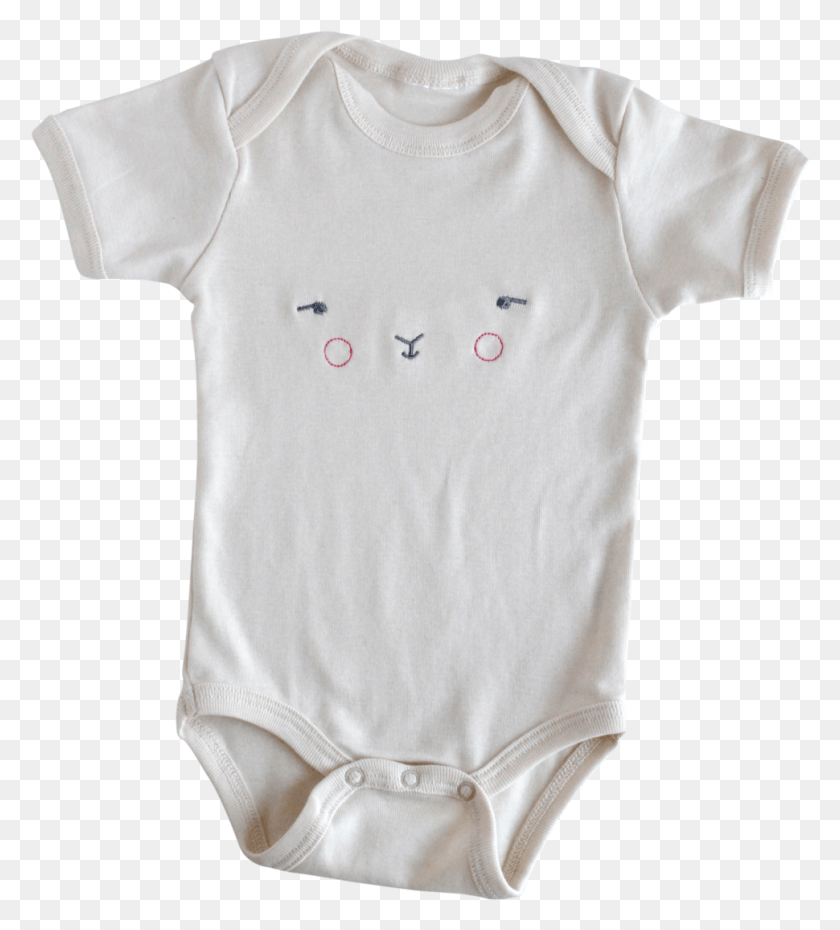 970x1083 Embroidered Bodysuit Bunny Infant Bodysuit, Clothing, Apparel, T-shirt HD PNG Download