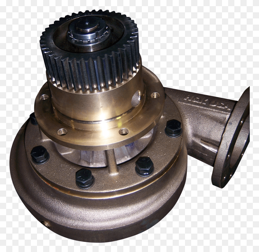 1782x1738 Emd Water Pumps For Locomotive Marine And Industrial Emd 645 Water Pump, Machine, Spoke, Wheel HD PNG Download
