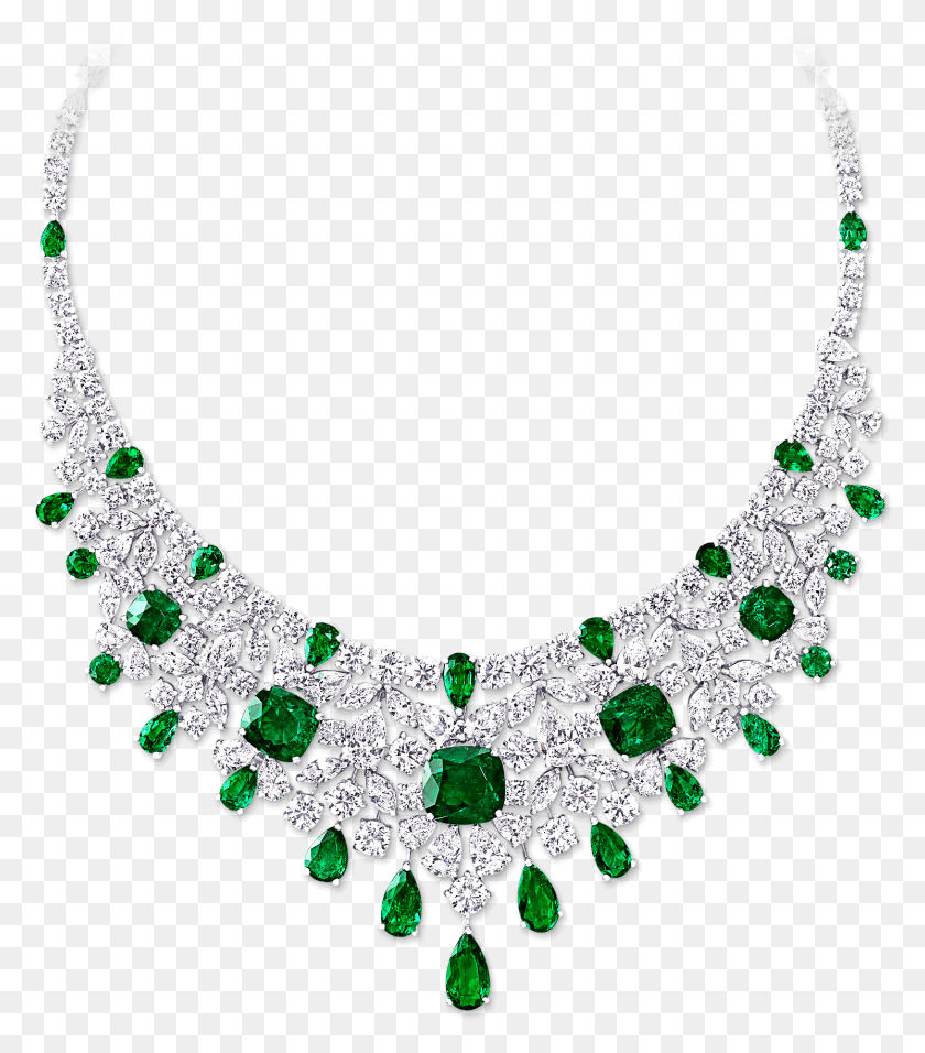 1491x1714 Emerald And Diamond Necklace, Jewelry, Accessories, Accessory Descargar Hd Png