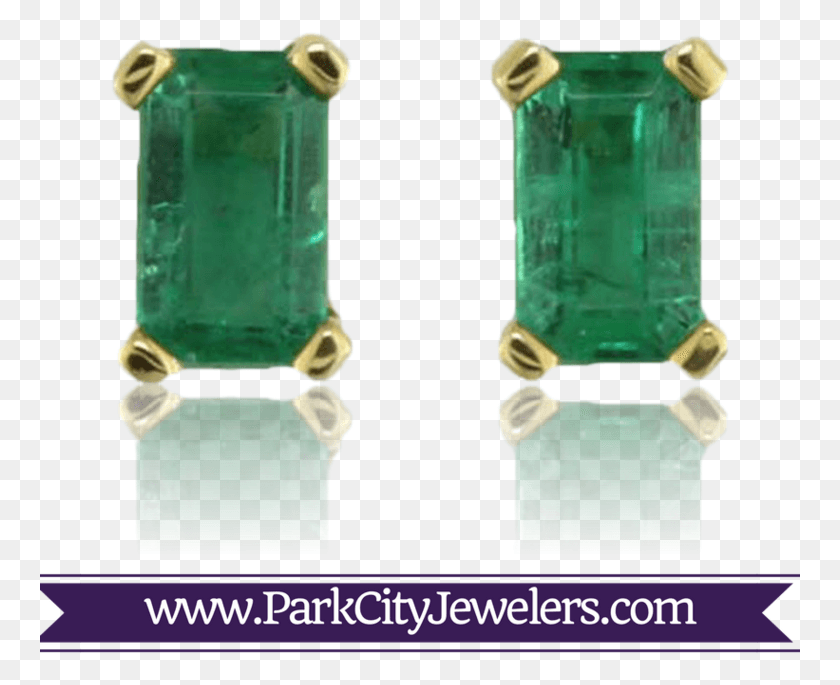 761x625 Emerald Cut Emerald Stud Earrings Elk Ivory Jewelry, Gemstone, Accessories, Accessory Descargar Hd Png