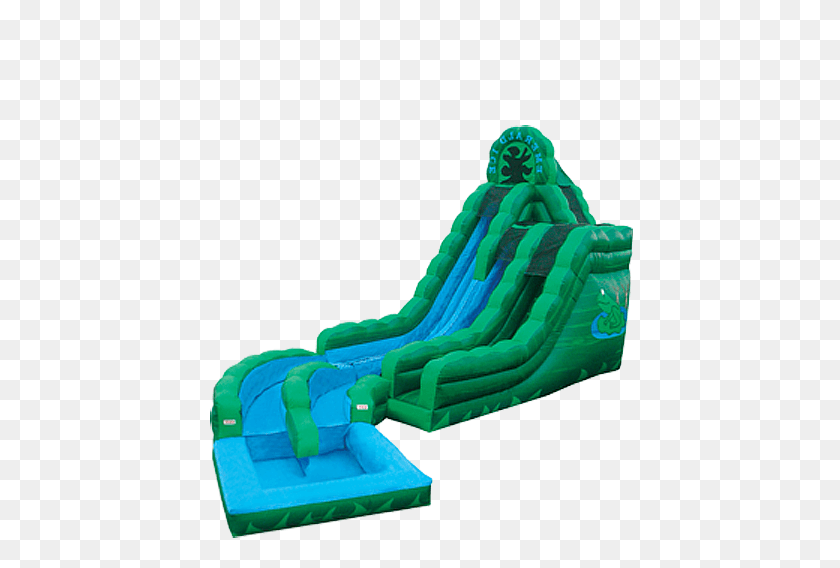 599x508 Emerald Ice Dual Lane Water Slides Inflatable, Toy, Slide, Chair HD PNG Download