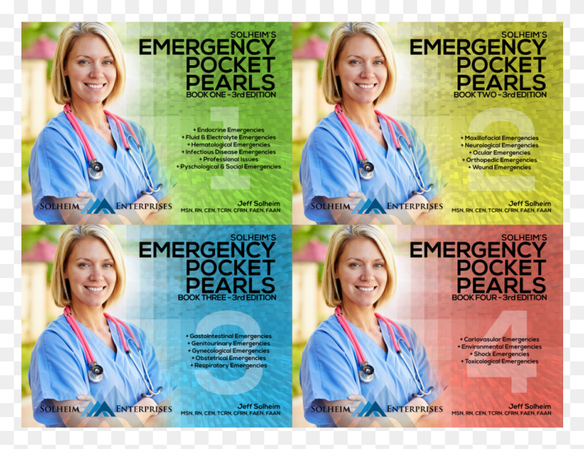 1001x753 Emergencypearlsallfour V2 Poster, Person, Human, Nurse HD PNG Download
