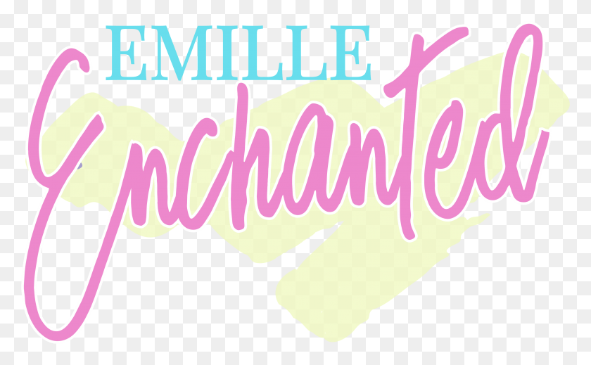 3626x2135 Emille Enchanted Emille Enchanted Poster, Text, Label HD PNG Download