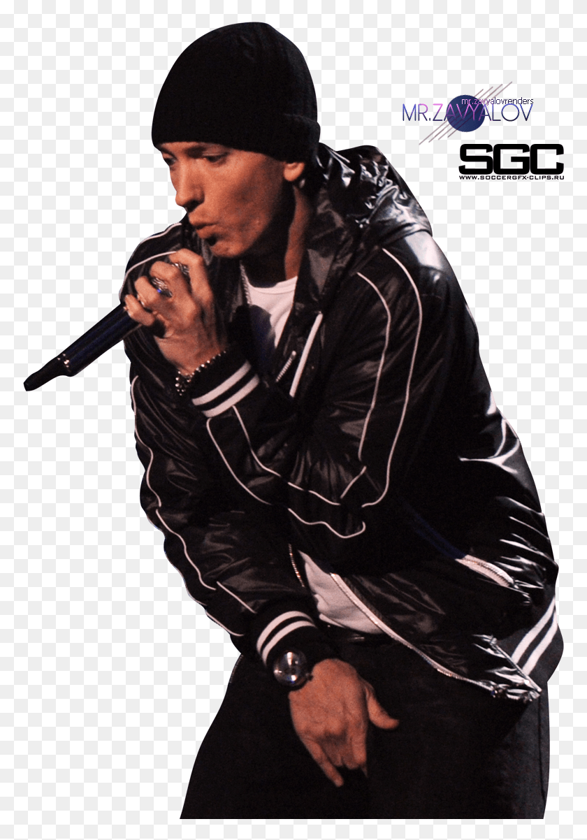 775x1142 Eminem Photo By Zavyalov13 Displate, Microphone, Electrical Device, Person HD PNG Download