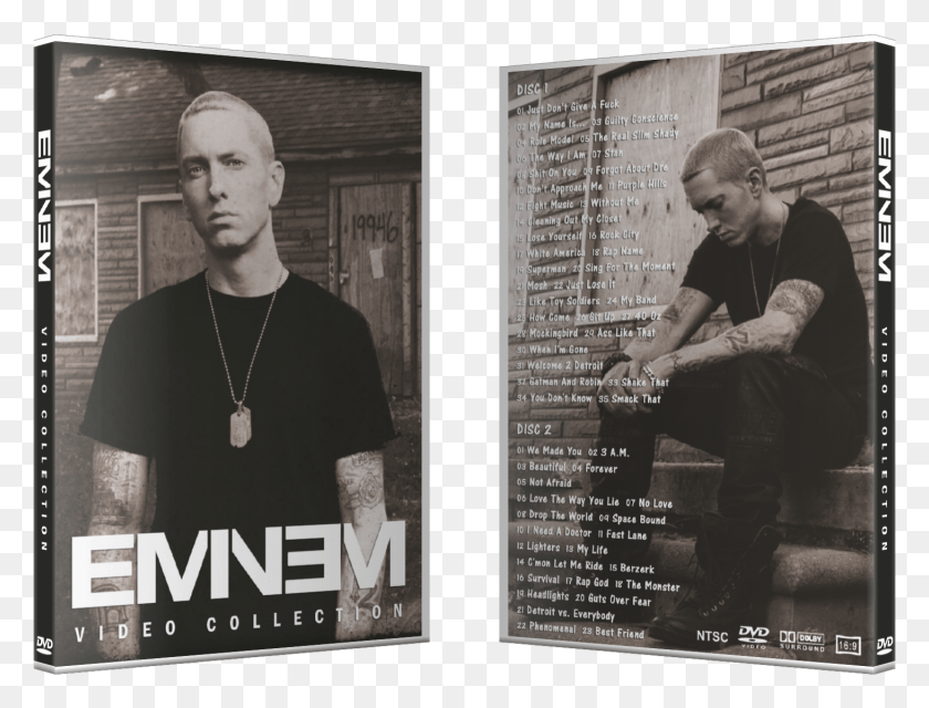 1462x1088 Descargar Png / Eminem Video Collection Magazine, Persona, Humano, Collar Hd Png