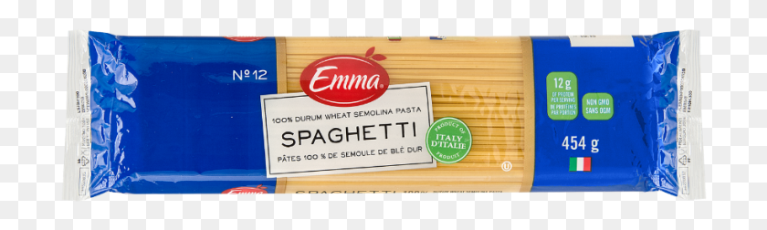 708x192 Descargar Png / Emma Spaghetti Pasta Bavette, Texto, Papel, Bebidas Hd Png