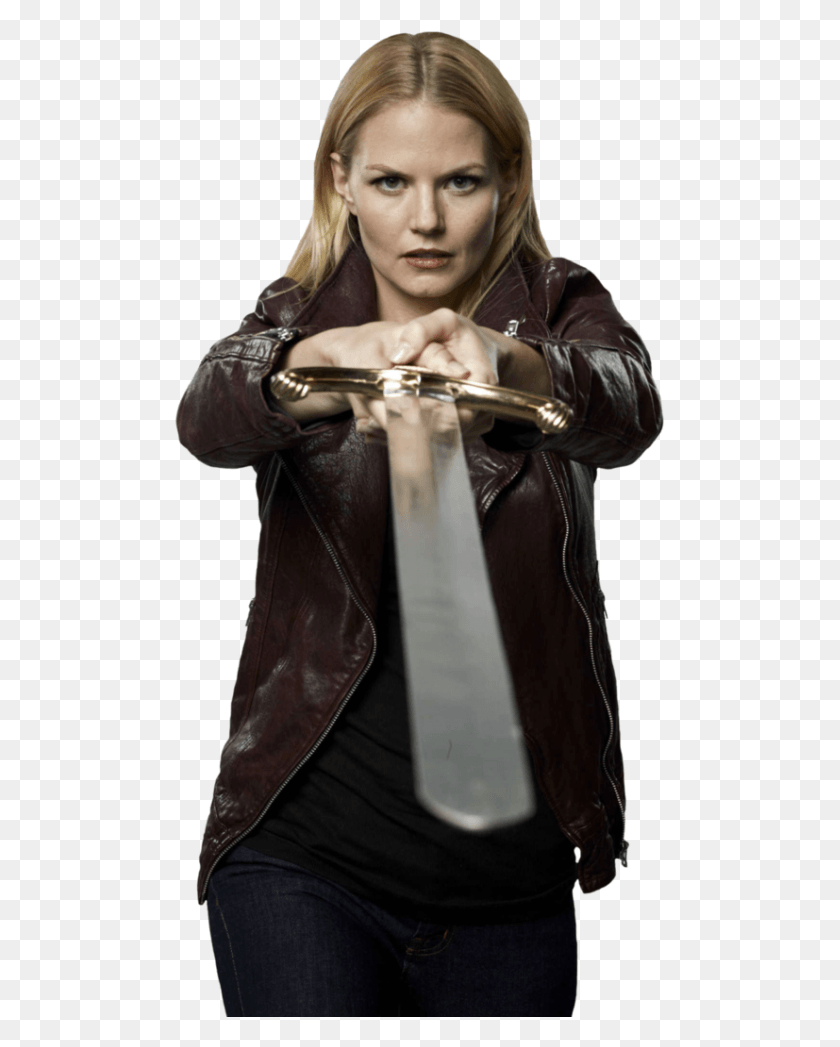 491x987 Emma Swan Emma Once Upon A Time, Person, Human, Weapon HD PNG Download