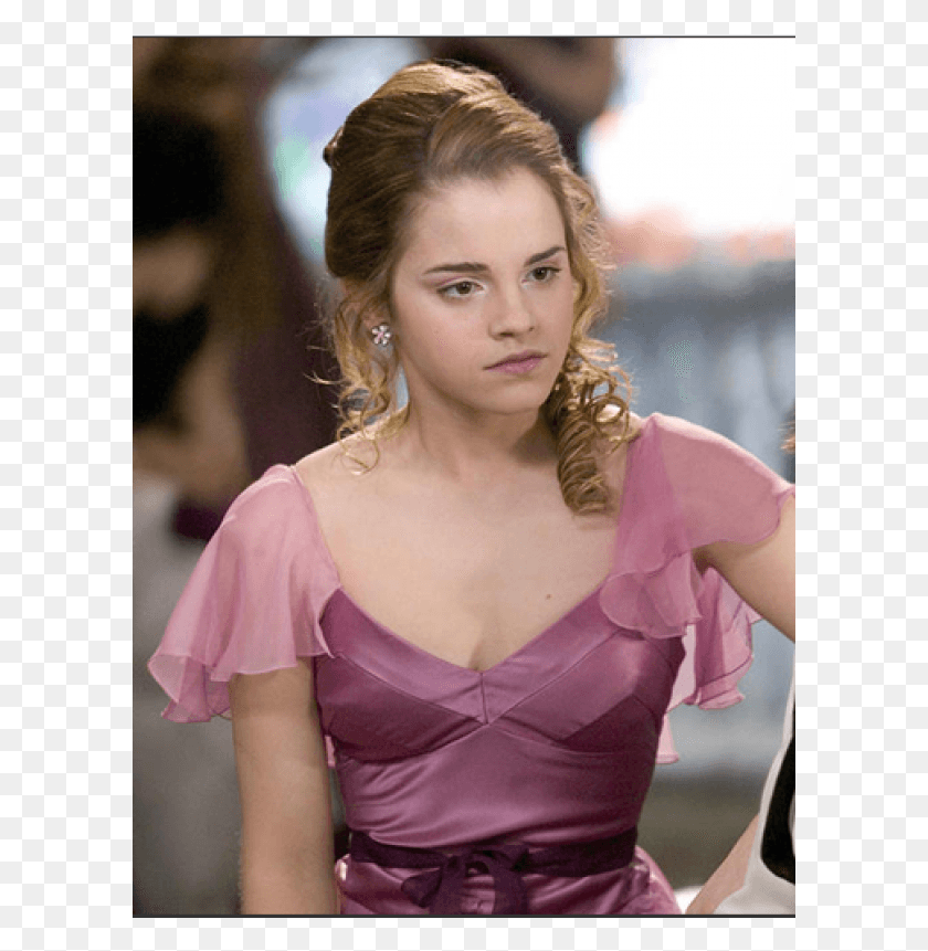 601x801 Emma Watson Caliente En Harry Potter Cáliz De Fuego Hermione Vestido, Vestido De Noche, Bata, Vestido Hd Png