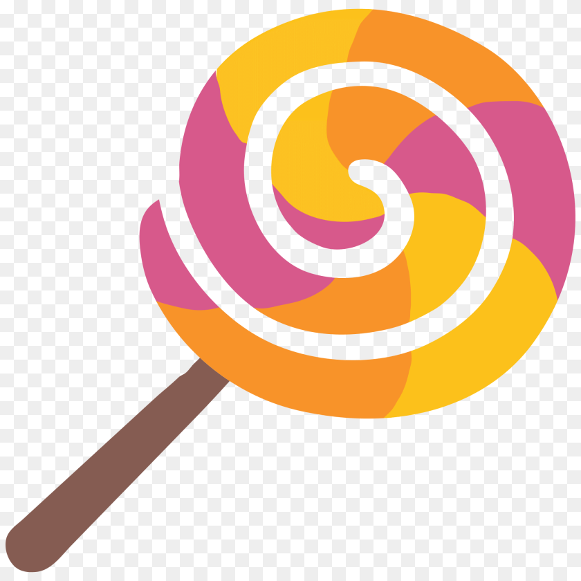 2000x2000 Emoji, Candy, Food, Lollipop, Sweets Sticker PNG