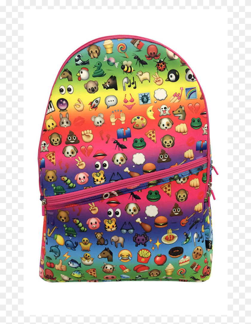 684x1025 Emoji Backpacks For School, Bag, Backpack, Rug HD PNG Download
