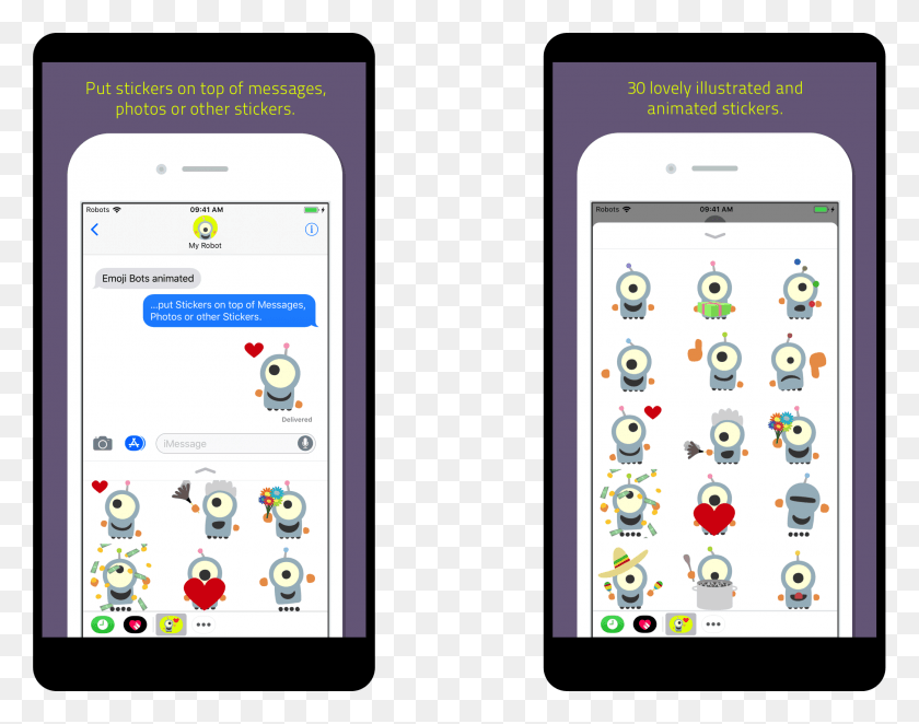 2086x1612 Emoji Bots Animated Screenshoot Iphone, Mobile Phone, Phone, Electronics HD PNG Download