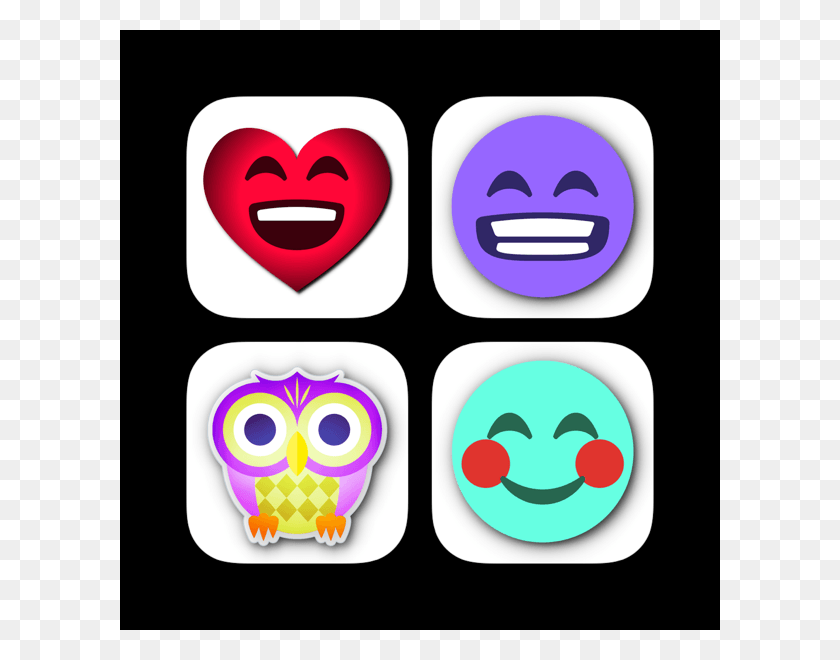 600x600 Descargar Png Emoji Bundle 350 Pegatinas Para Imessage En La Aplicación, Etiqueta, Texto, Pegatina Hd Png