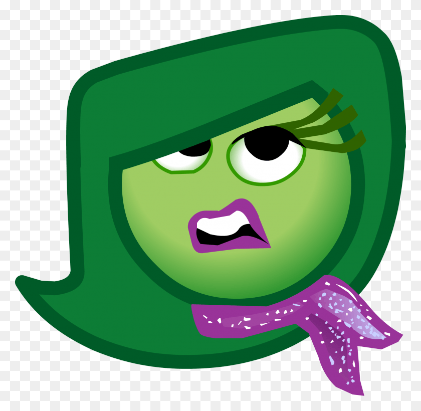 1964x1916 Emoji Clipart Disgust Inside Out Disgust Emoji, Plant, Sunglasses, Accessories HD PNG Download