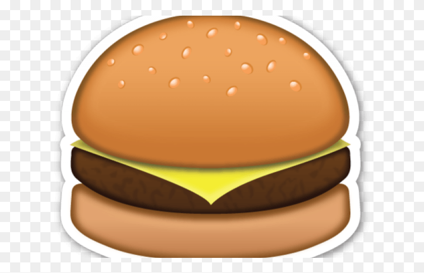 627x481 Emoji Clipart Food Whatsapp Food Emoji, Burger, Egg, Plant HD PNG Download