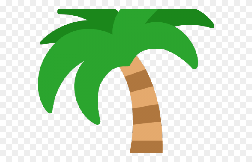 590x481 Emoji Clipart Palm Tree Palm Tree Emoji, Plant, Symbol, Tree HD PNG Download