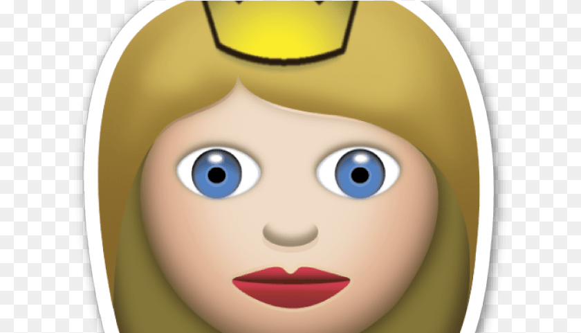 629x481 Emoji Princess Persons Emojis, Disk, Photography, Face, Head Clipart PNG