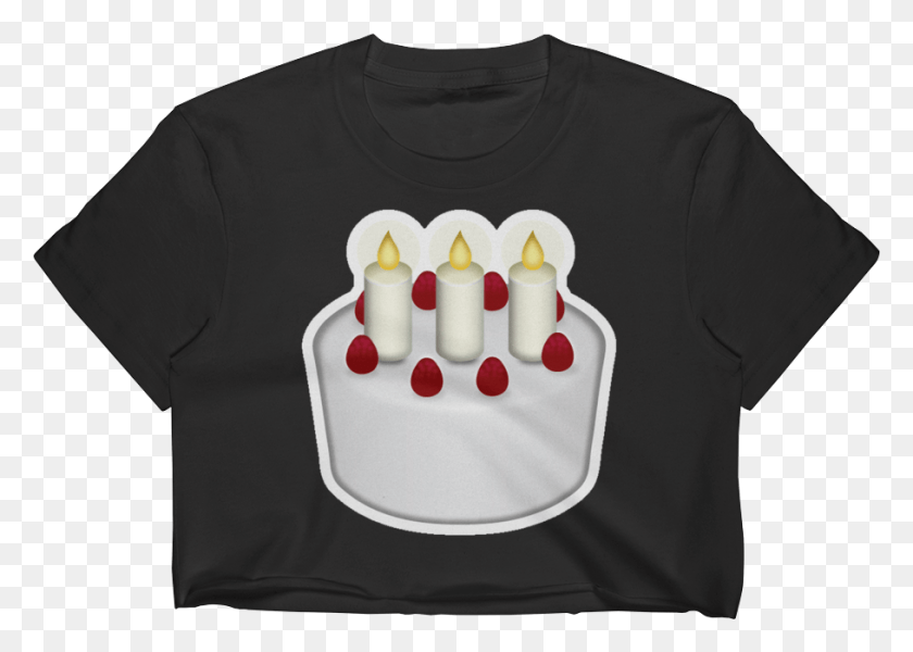 909x630 Emoji Crop Top T Shirt Gelatin Dessert, Clothing, Apparel, Birthday Cake HD PNG Download