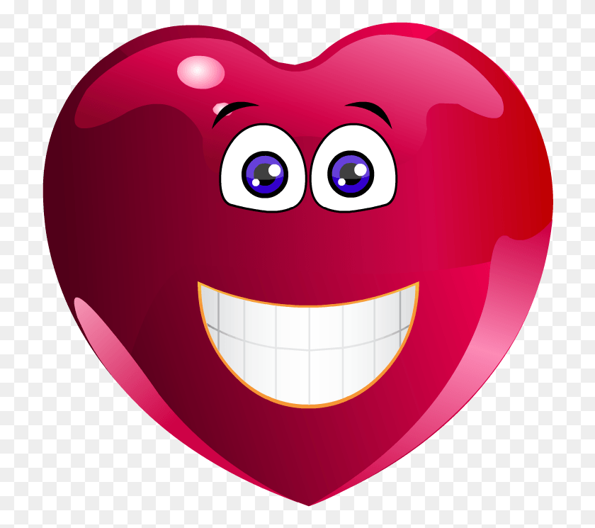 722x685 Descargar Png Emoji Emoji Corazones Clip Art, Planta, Bola, Corazón Hd Png