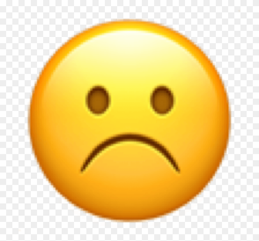 721x722 Emoji Emojisticker Freetoedit Грустный Депрессивный Плач, Мяч, Воздушный Шар, На Открытом Воздухе Hd Png Скачать