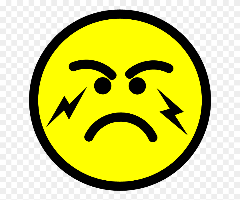 643x642 Emoji Emoticon Anger Emoticon, Symbol, Logo, Trademark HD PNG Download