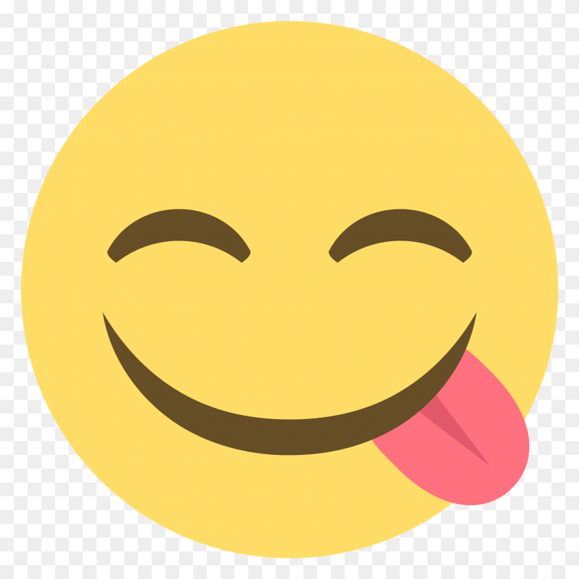 1877x1877 Emoji Emoticon Whatsapp Facebook Symbol Emoji Delicia, Label, Text, Tennis Ball HD PNG Download