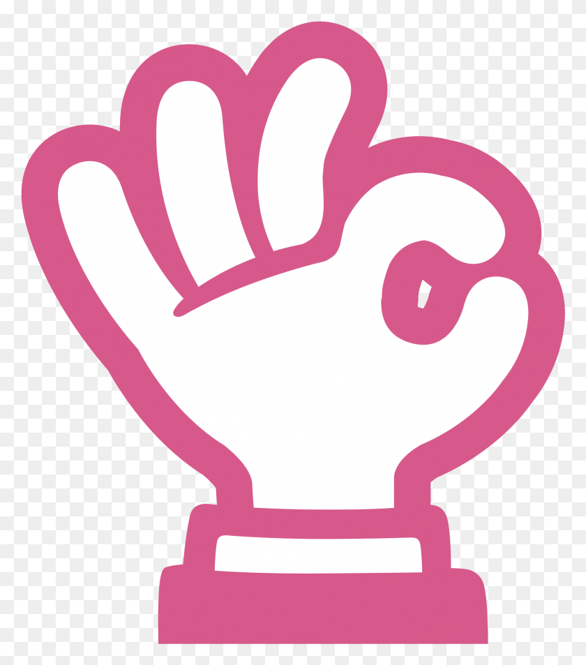 1675x1918 Descargar Png Emoji Para La Mano Ok Como Emoji, La Luz, Bombilla, Trofeo Hd Png