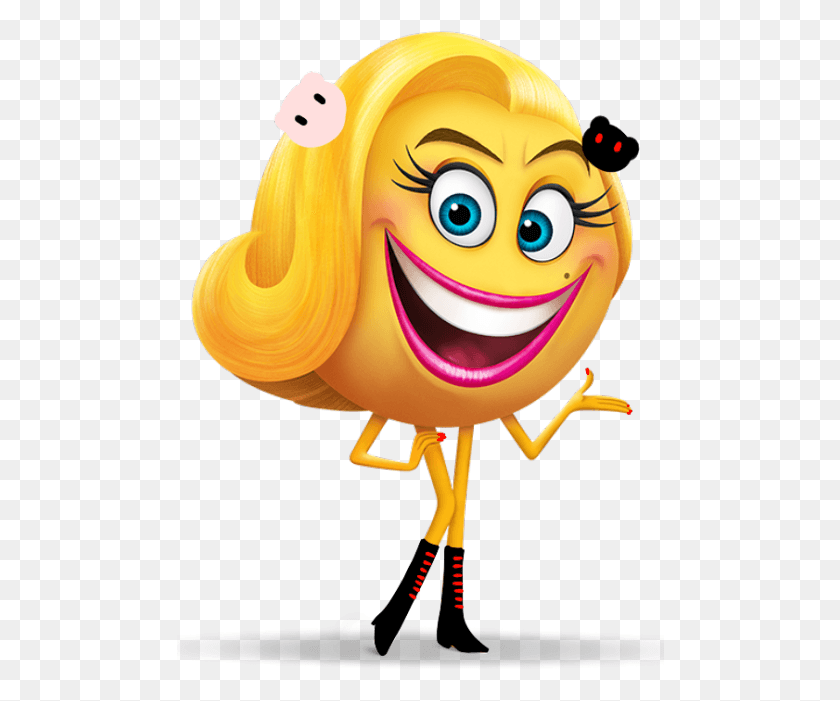 488x641 Emoji Movie Characters, Toy, Hair HD PNG Download