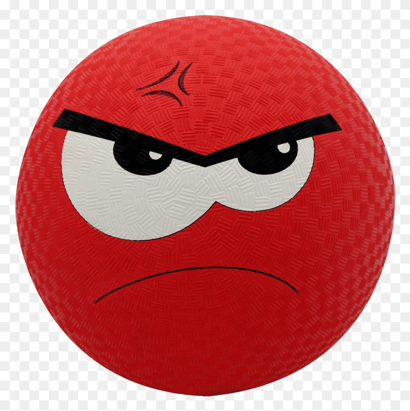 1391x1395 Emoji Playground Ball Angry Emoji, Logo, Symbol, Trademark HD PNG Download
