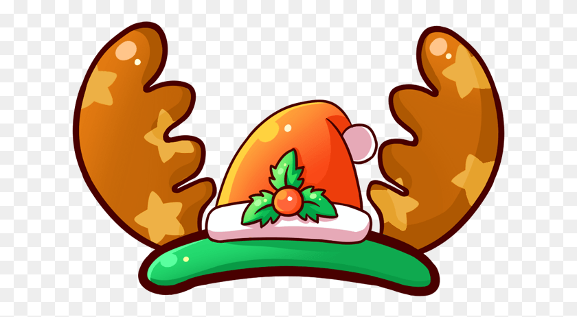 631x402 Emoji Reindeer Hat Christmas Crown Freetoedit Moe, Clothing, Apparel, Sombrero HD PNG Download