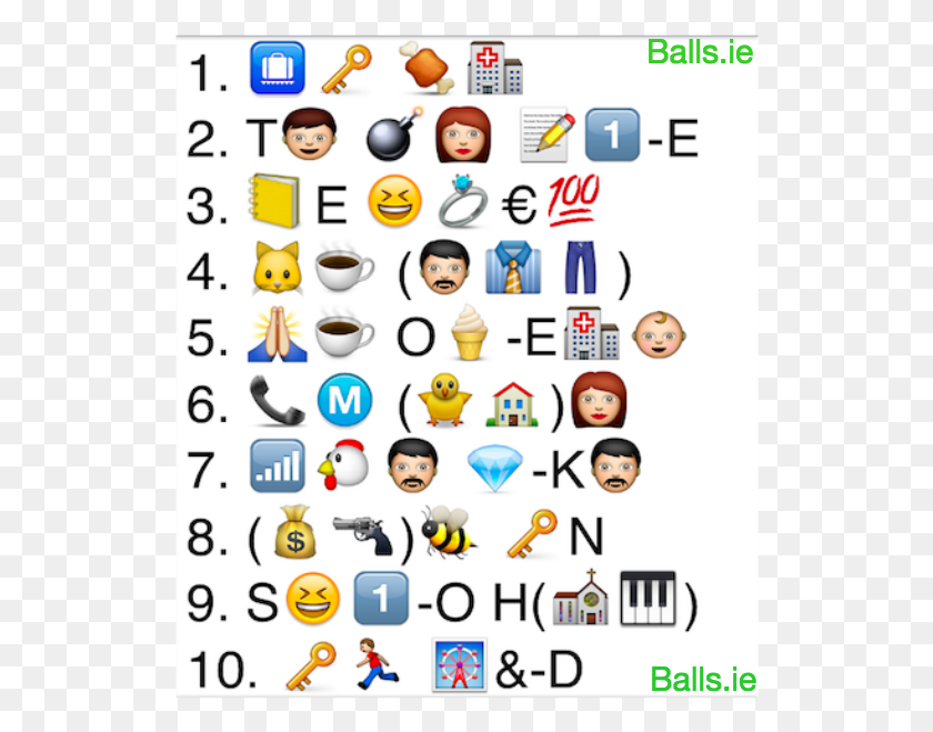 526x599 Emoji Sports Emoji Quiz, Text, Number, Symbol HD PNG Download