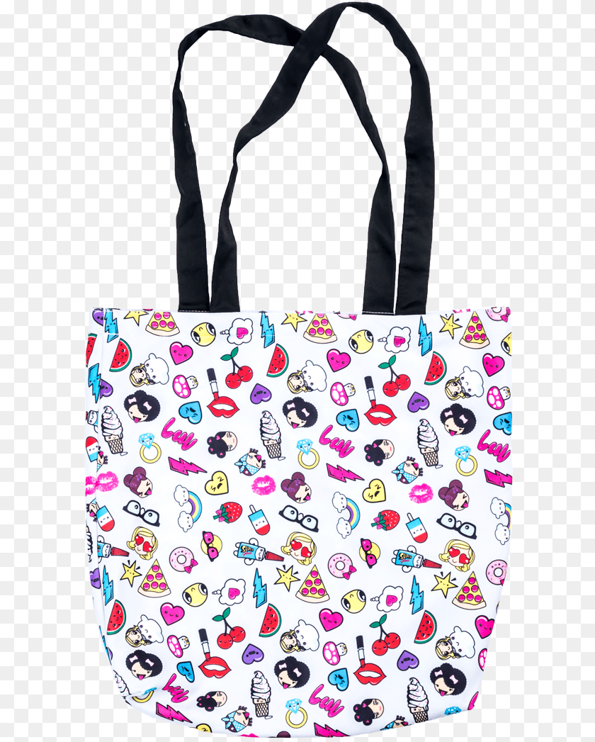Emoji Tote Bag, Accessories, Handbag, Purse, Tote Bag Sticker PNG