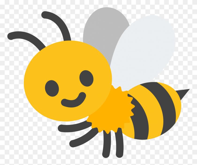 997x825 Emoji With Sunglasses Thumbs Up Svg File Google Bee Emoji, Animal, Insect, Invertebrate HD PNG Download