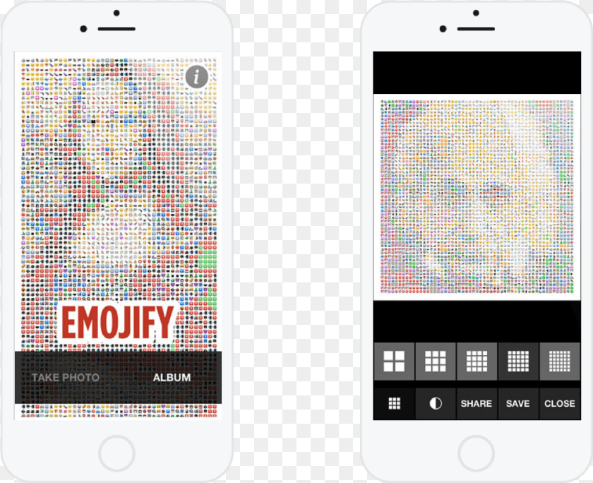 Emojify Is A Self Published Iphone App Which Turns Iphone, Mobile Phone, Electronics, Phone, Wedding Transparent PNG