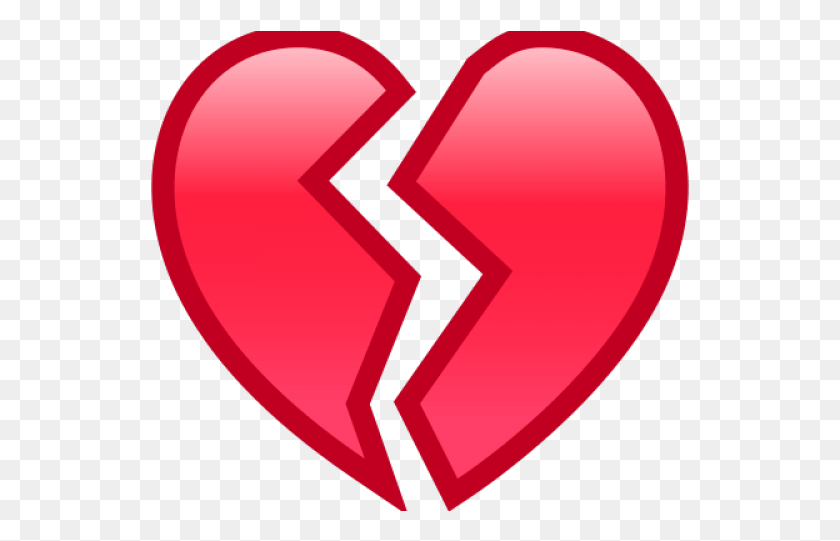 539x481 Emojis De Whatsapp Corazon Roto, Heart, Symbol, Logo HD PNG Download