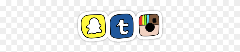310x124 Descargar Png Emojis Redessociales Instagram Snapchat Facebook Snapchat Logo, Número, Símbolo, Texto Hd Png