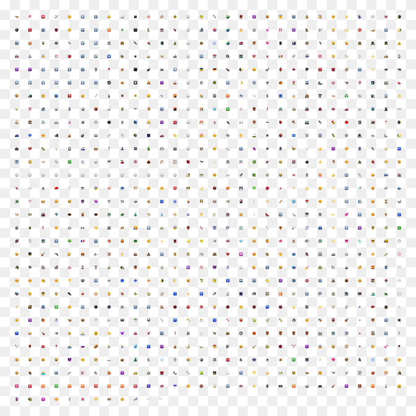 2050x2050 Emojis Sprite Pattern, Освещение, Графика Hd Png Скачать