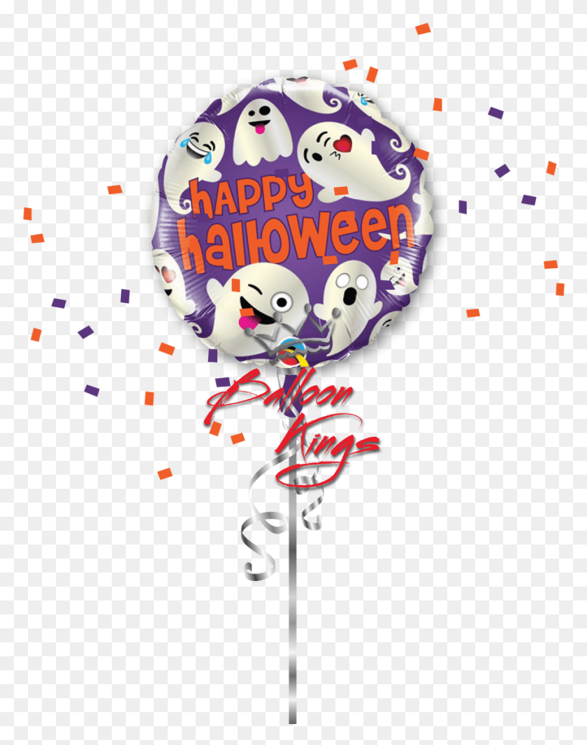 905x1169 Emoticon Ghosts Welcome Girl Balloon Transparent, Paper, Confetti, Graphics HD PNG Download