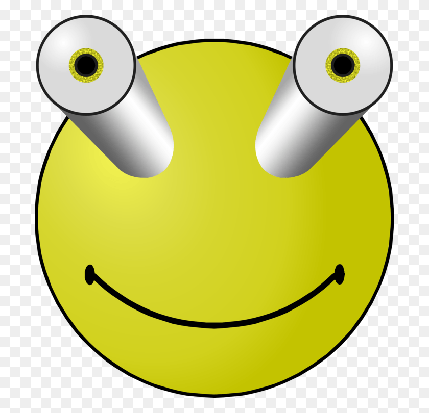 704x750 Descargar Png Emoticon Smiley Emoji Iconos De Equipo Eye Clipart Smileys, Machine, Cerámica, Gráficos Hd Png