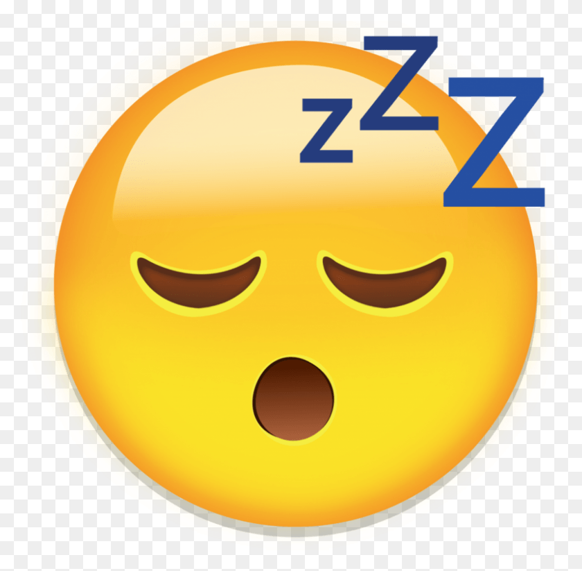800x783 Emoticon Sticker Smiley Face Sleep Emoji, Number, Symbol, Text HD PNG Download