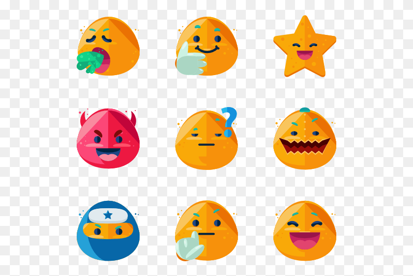 529x502 Emoticons Smiley, Plant, Halloween, Symbol HD PNG Download