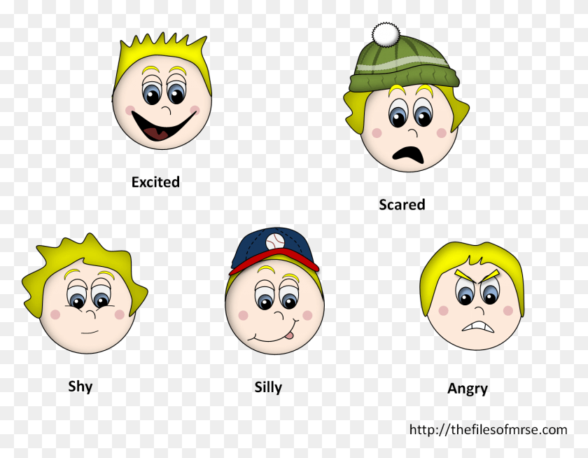 1377x1049 Emotion Faces Clipart Different Emotions Clip Art, Face, Graphics HD PNG Download