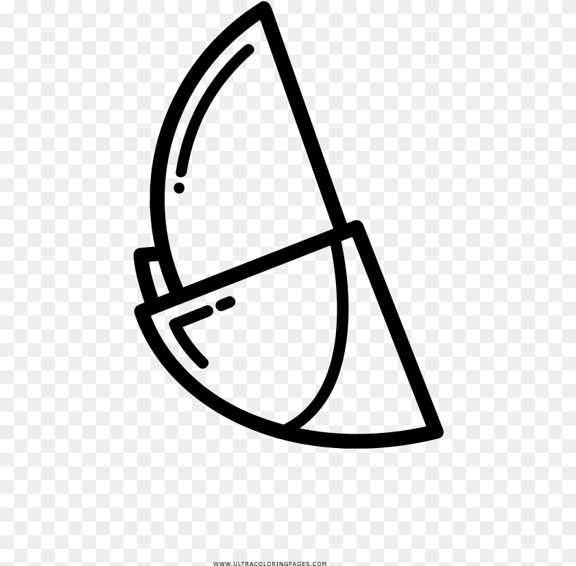Empanada Coloring, Gray PNG