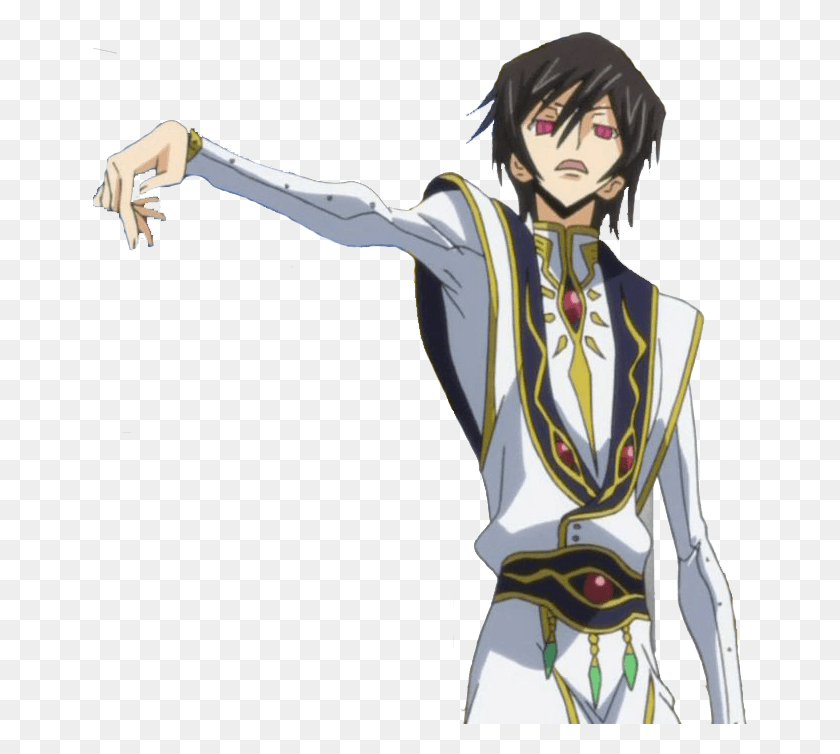 655x694 Emperor Lelouch Photo Lelouch3 Lelouch Vi Britannia Emperor, Person, Human, Costume HD PNG Download