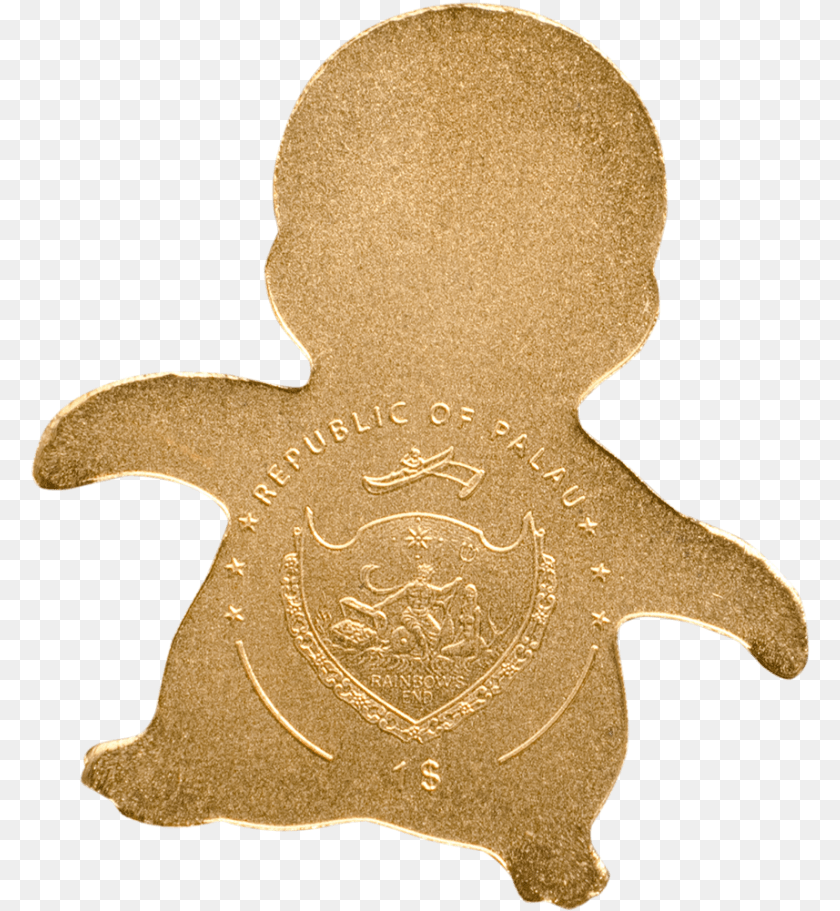 780x911 Emperor Penguin, Bronze, Gold, Logo, Badge Clipart PNG