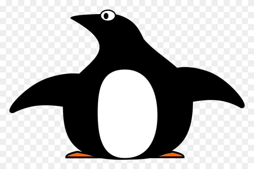 781x501 Png Императорский Пингвин