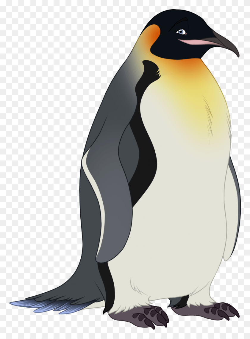 842x1168 Императорский Пингвин Королевский Пингвин, Королевский Пингвин, Птица, Животное Png Скачать