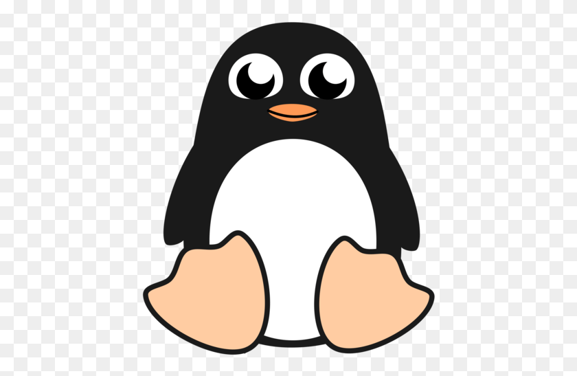 427x487 Descargar Png Pingüino Emperador Tux Bird Los Increíbles Pingüino Png
